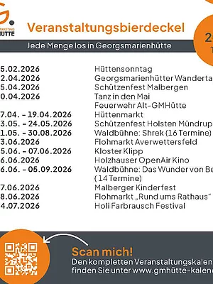 30 Events auf einen Blick 2026 Seite 1